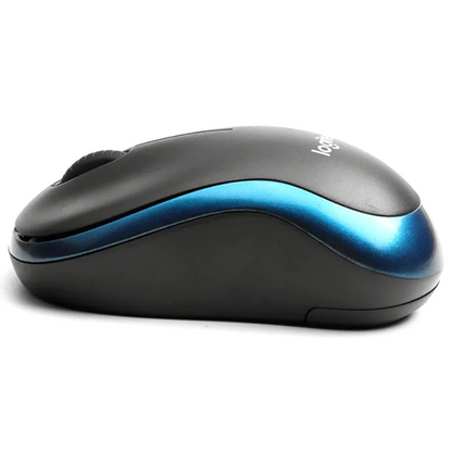 Logitech M185 Wireless Mouse 2.4GHz USB Optical for Mac/Windows