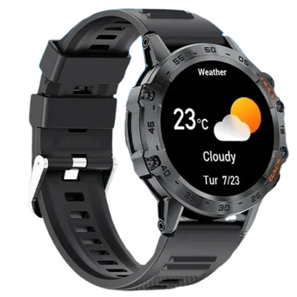 LIGE 1.39" Bluetooth Smartwatch Men Sport Fitness Heart Monitor