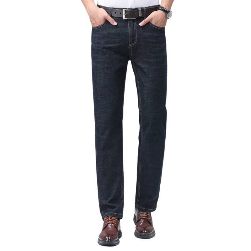 Blue Denim Men’s Stretch Slim fit Straight Jeans