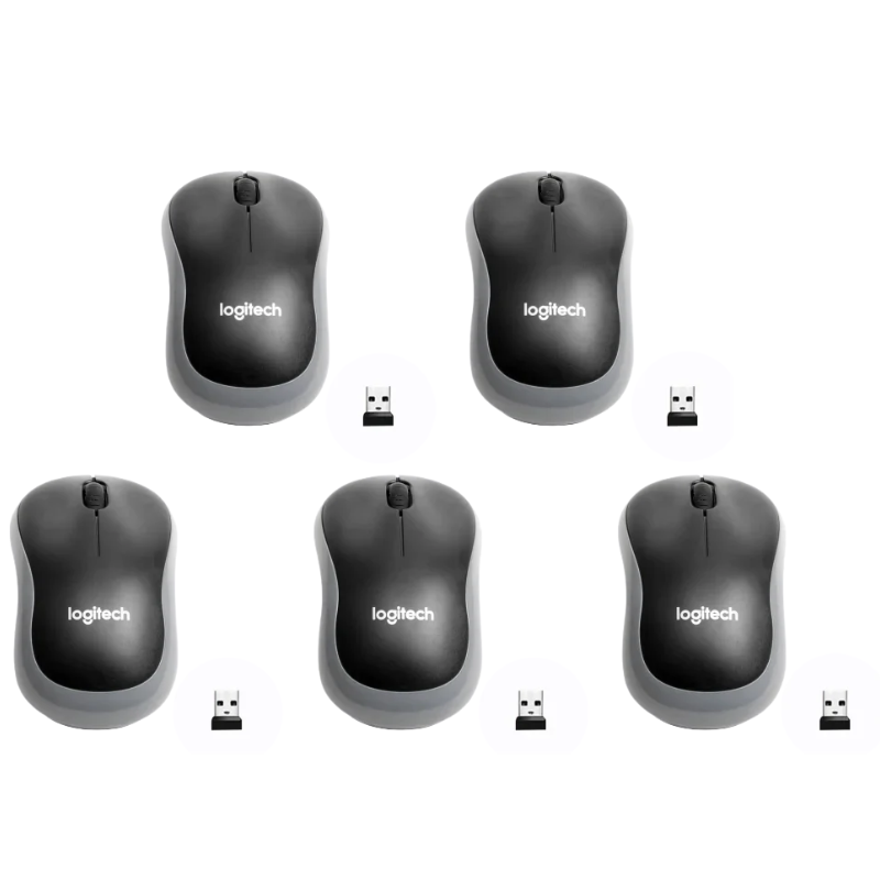 Logitech M185 Wireless Mouse 2.4GHz Silent 1000DPI for PC/Laptop