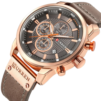 Men's Luxury Chronograph Sport Watch with Date Display
