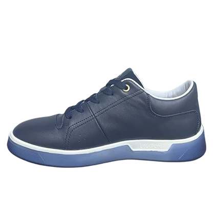 Breathable, Classic Casual Genuine Leather Men’s Sneakers