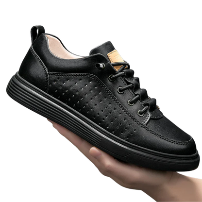Cowhide Mesh, Durable & Breathable Men’s Fashion Sneakers
