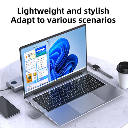 14.1" Laptop Intel N4000 12GB Win11 FHD Notebook