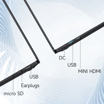 14" Laptop Intel N3350 6GB RAM 192GB SSD Windows 10 Notebook