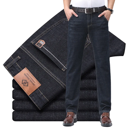 Blue Denim Men’s Stretch Slim fit Straight Jeans