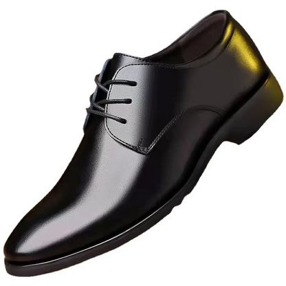 Height-Boosting Men’s British Formal Leather Dress Shoe