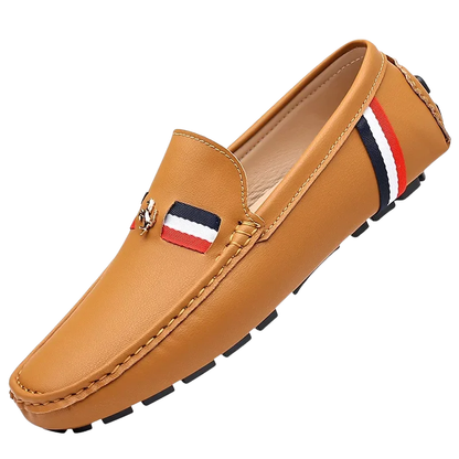 Luxury Slip-On Driving Men’s Italian PU Leather Loafers