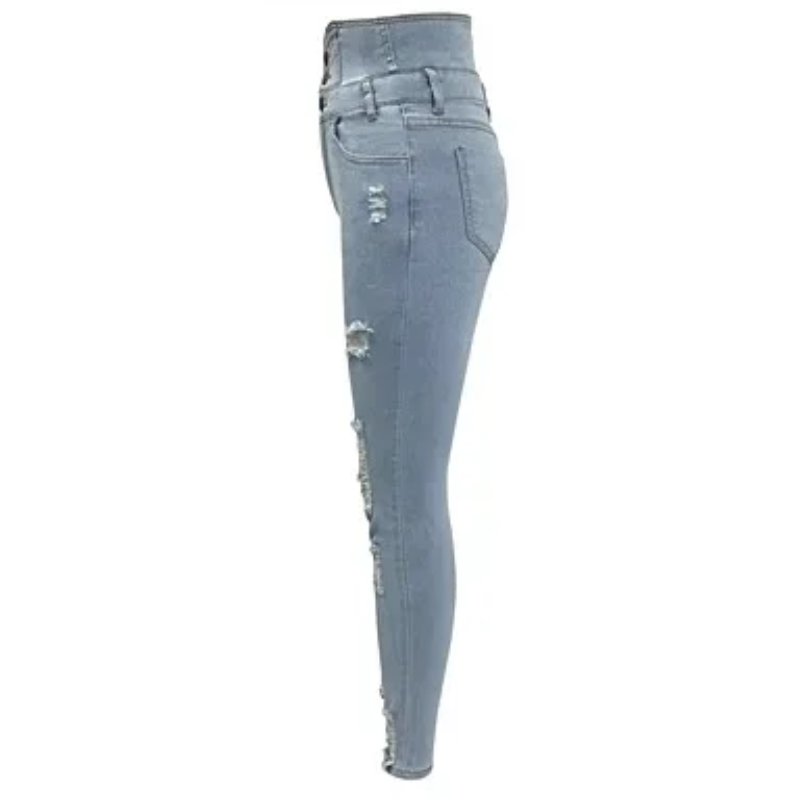 Women's High Waist Bodycon Spring Denim Pencil Pants