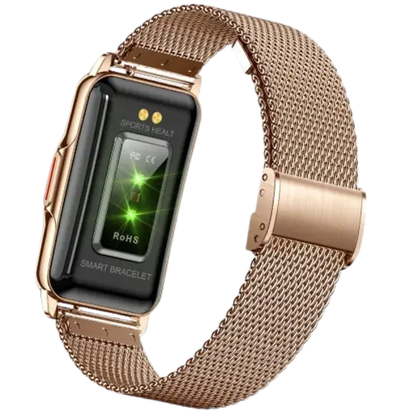 Heart & Oxygen Monitor, Unisex Classic Waterproof Smartwatch