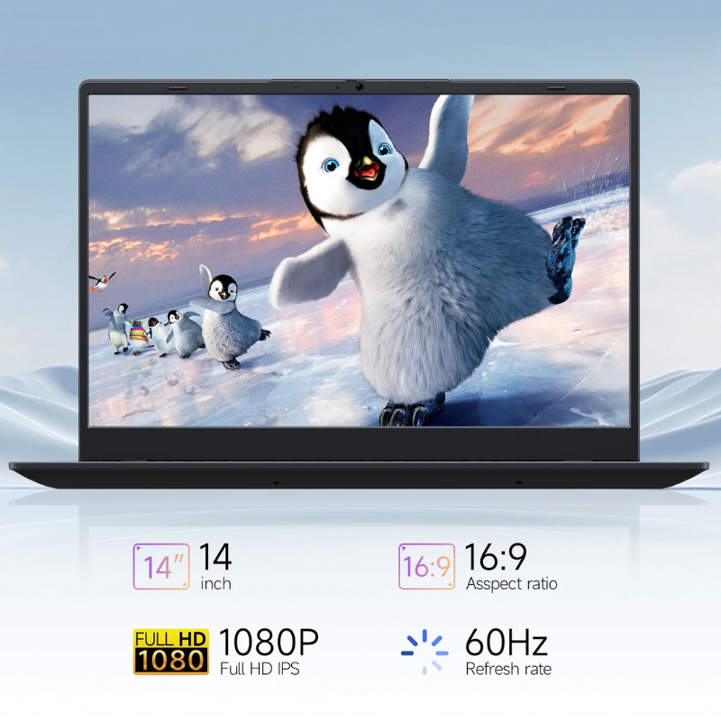 14" Windows 11 Laptop N4000 8GB RAM 512GB SSD Notebook PC