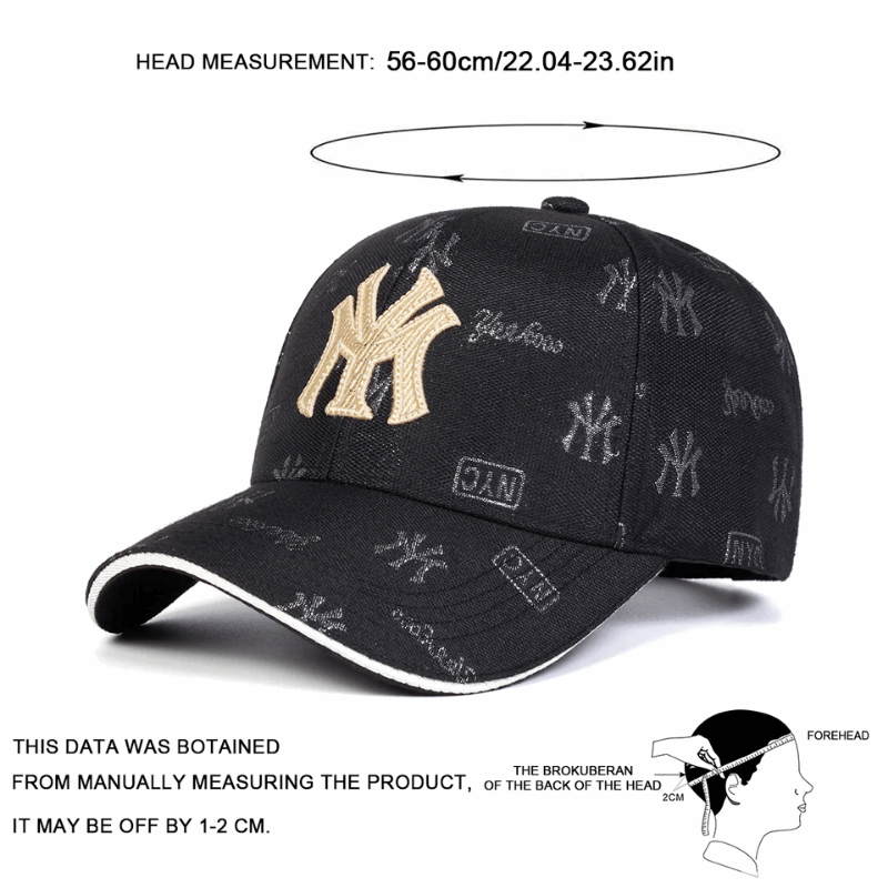 Unisex Embroidered Adjustable Baseball Cap