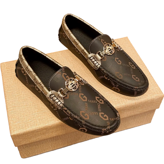 Soft Sole Business  Italian Designer Leather Loafers Shoes for Men