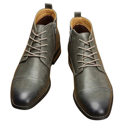 Stylish Fashion Men's Comfortable Ankle Leather Boots