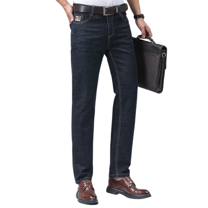 Blue Denim Men’s Stretch Slim fit Straight Jeans