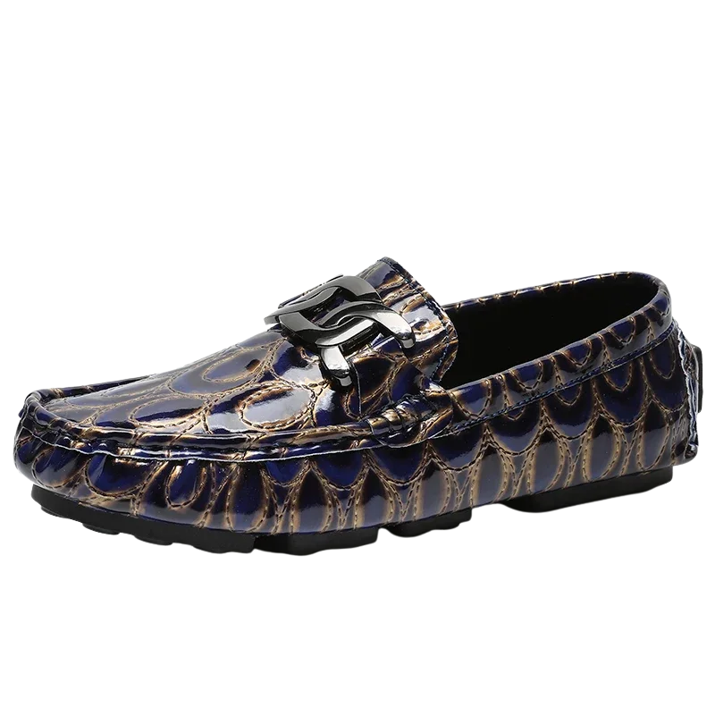 Comfort Casual Driving Shoes Handmade PU Leather Men's Loafers