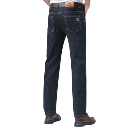Blue Denim Men’s Stretch Slim fit Straight Jeans