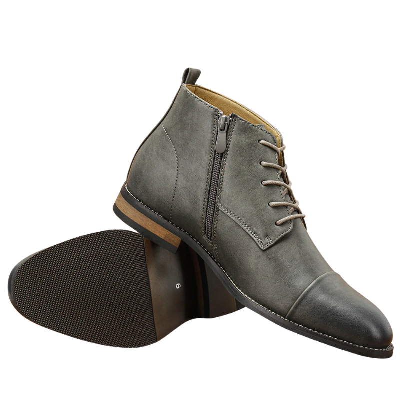 Stylish Fashion Men's Comfortable Ankle Leather Boots