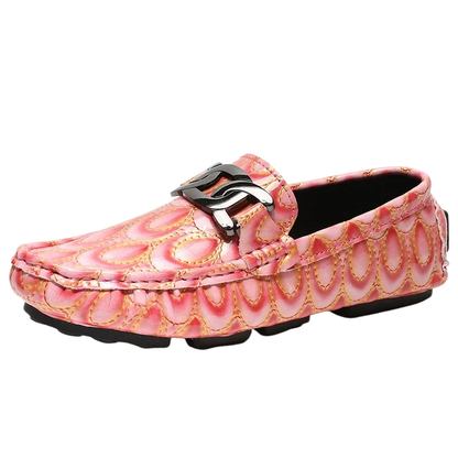 Comfort Casual Driving Shoes Handmade PU Leather Men's Loafers