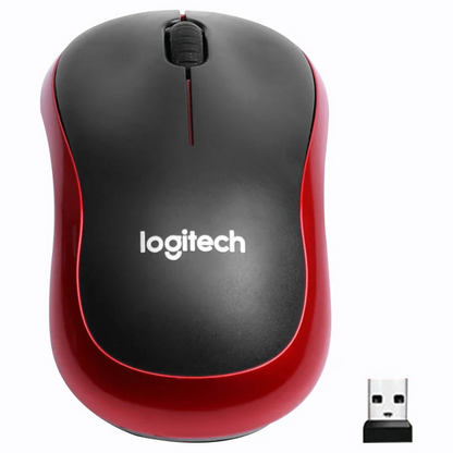Logitech M185 Wireless Mouse 2.4GHz USB Optical for Mac/Windows