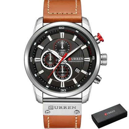 Men's Luxury Chronograph Sport Watch with Date Display