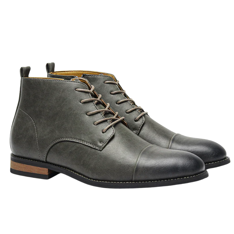 Stylish Fashion Men's Comfortable Ankle Leather Boots