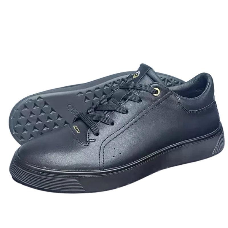 Breathable, Classic Casual Genuine Leather Men’s Sneakers
