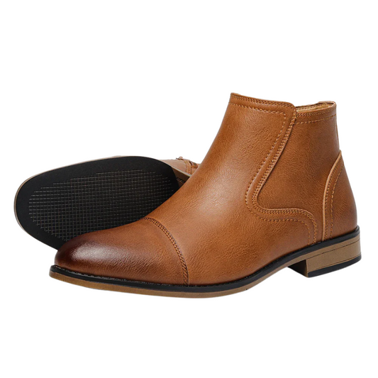 Stylish Fashion Men's Comfortable Ankle Leather Boots