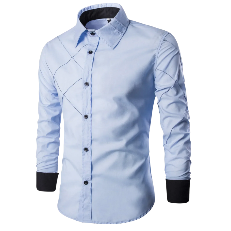 Classic Casual & Formal Style Men’s Cotton Long Sleeve Shirt