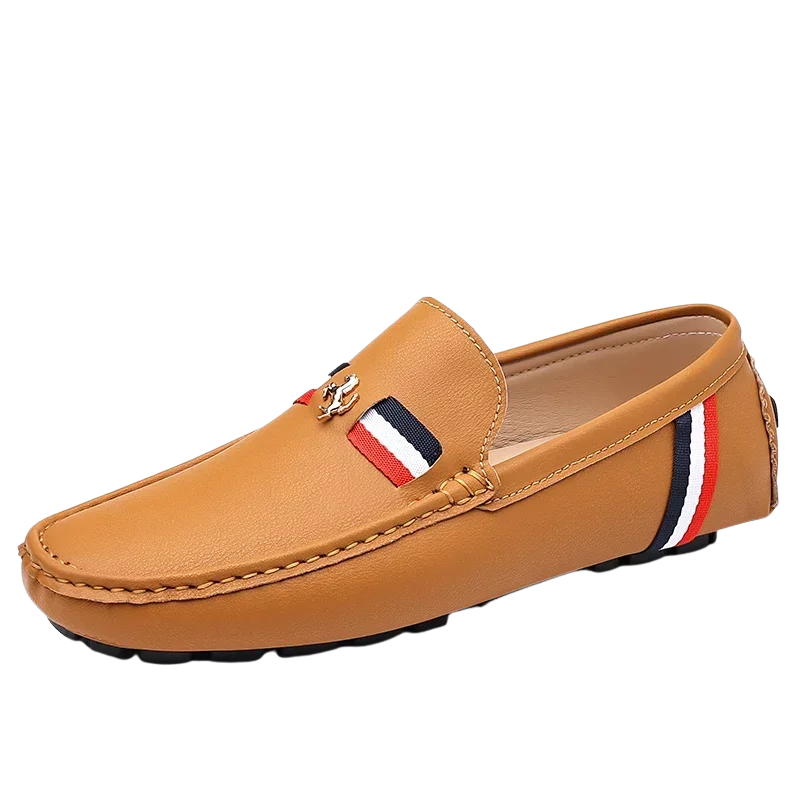 Luxury Slip-On Driving Men’s Italian PU Leather Loafers