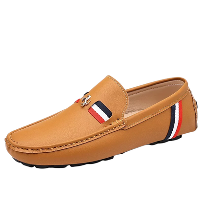 Luxury Slip-On Driving Men’s Italian PU Leather Loafers