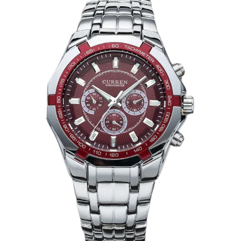 CURREN Men's Luxury Waterproof Steel Quartz Military Sport Watch