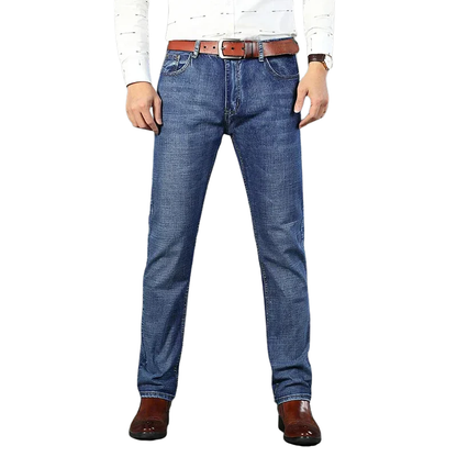 Timeless Casual Style Men’s Ripped Straight Leg Jeans