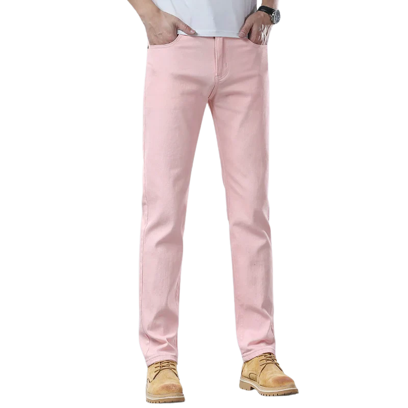 Men’s Slim Fit Cotton Business Pants