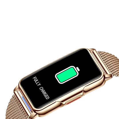 Heart & Oxygen Monitor, Unisex Classic Waterproof Smartwatch