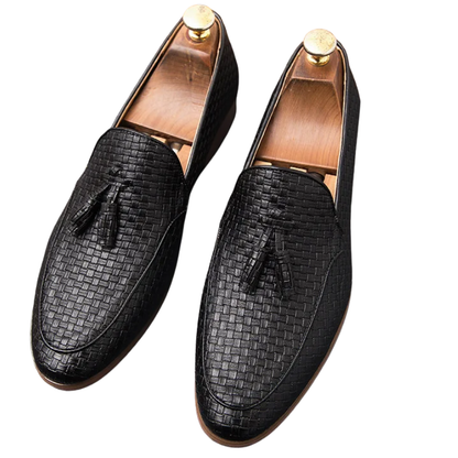 Elegant Dress Shoes Handmade Italian Leather Men's Formal Loafers