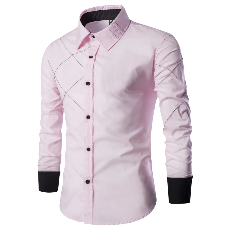Classic Casual & Formal Style Men’s Cotton Long Sleeve Shirt