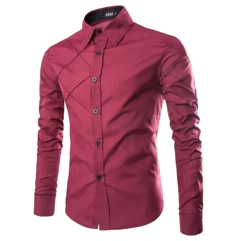 Classic Casual & Formal Style Men’s Cotton Long Sleeve Shirt