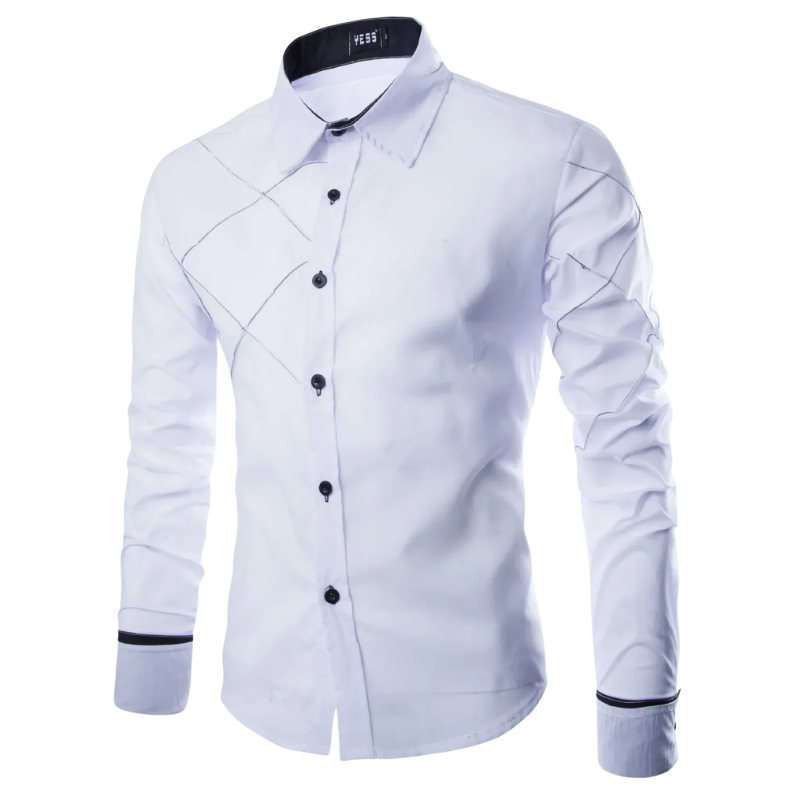Classic Casual & Formal Style Men’s Cotton Long Sleeve Shirt