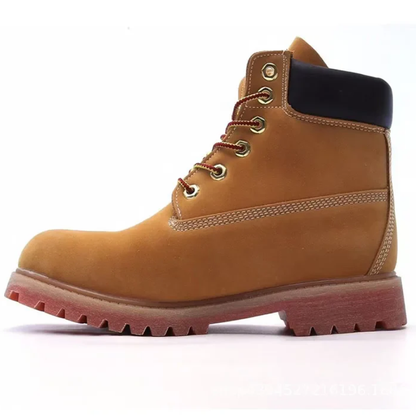 Original Premium Leather Outdoor Casual Mid-Top Boots