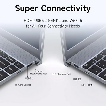 Student & Business 14" Laptop J3710 8GB RAM 256GB SSD Win11