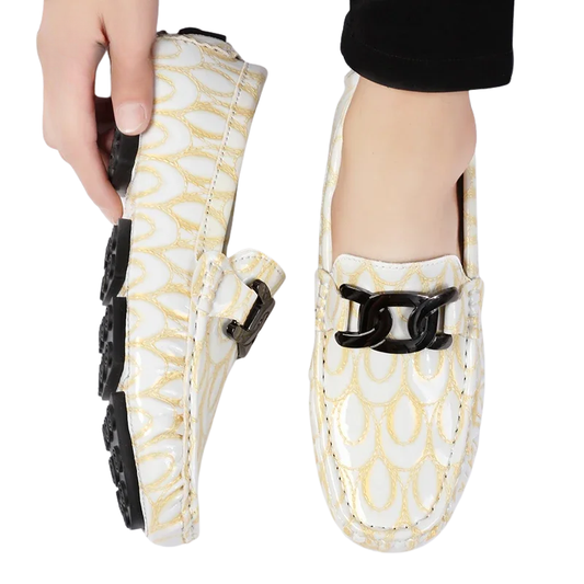 Comfort Casual Driving Shoes Handmade PU Leather Men's Loafers