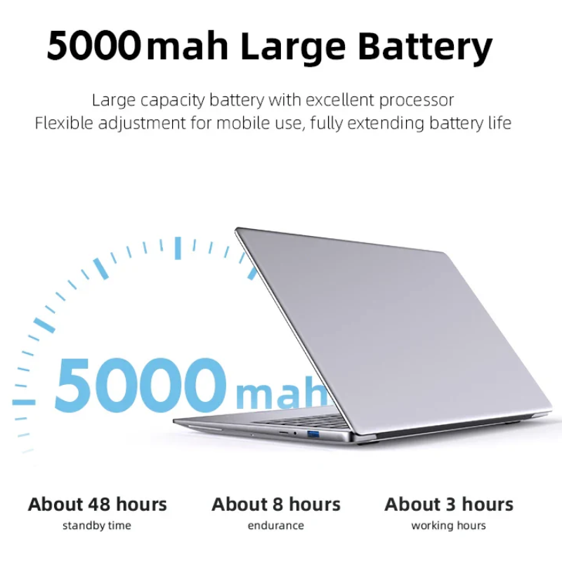 14.1" Laptop Intel N4000 12GB Win11 FHD Notebook