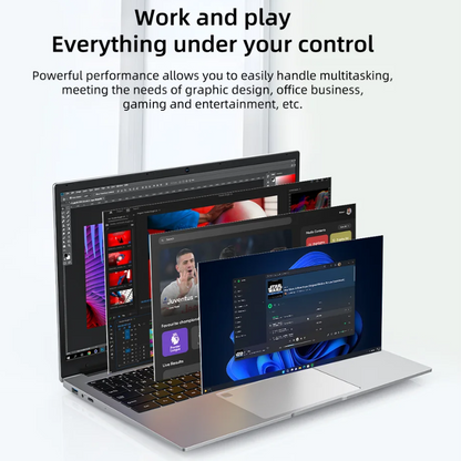 BYONE 15.6" Laptop J4115 8GB RAM 128GB-1TB SSD Ultra-Slim