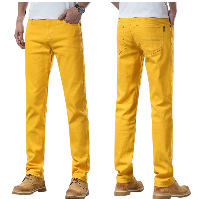 Men’s Slim Fit Cotton Business Pants