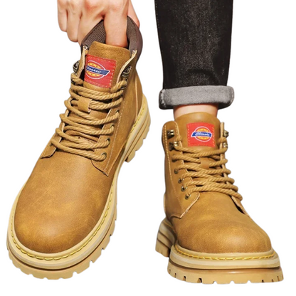 Luxury Casual Men’s Genuine Leather Ankle Boots