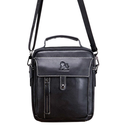 Stylish Multifunctional Genuine Leather Men's Crossbody Bag