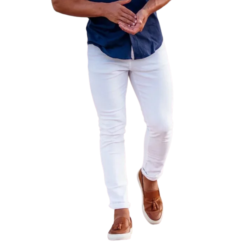 Casual All-Match Pencil Trousers Men’s Slim Solid Pants