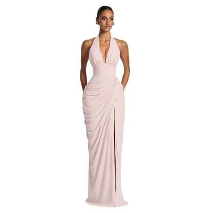 Sleeveless V-Neck Bodycon Dress