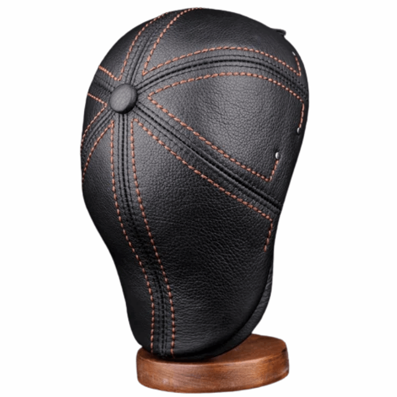 Premium Cowhide Men’s Real Leather Beret Hat